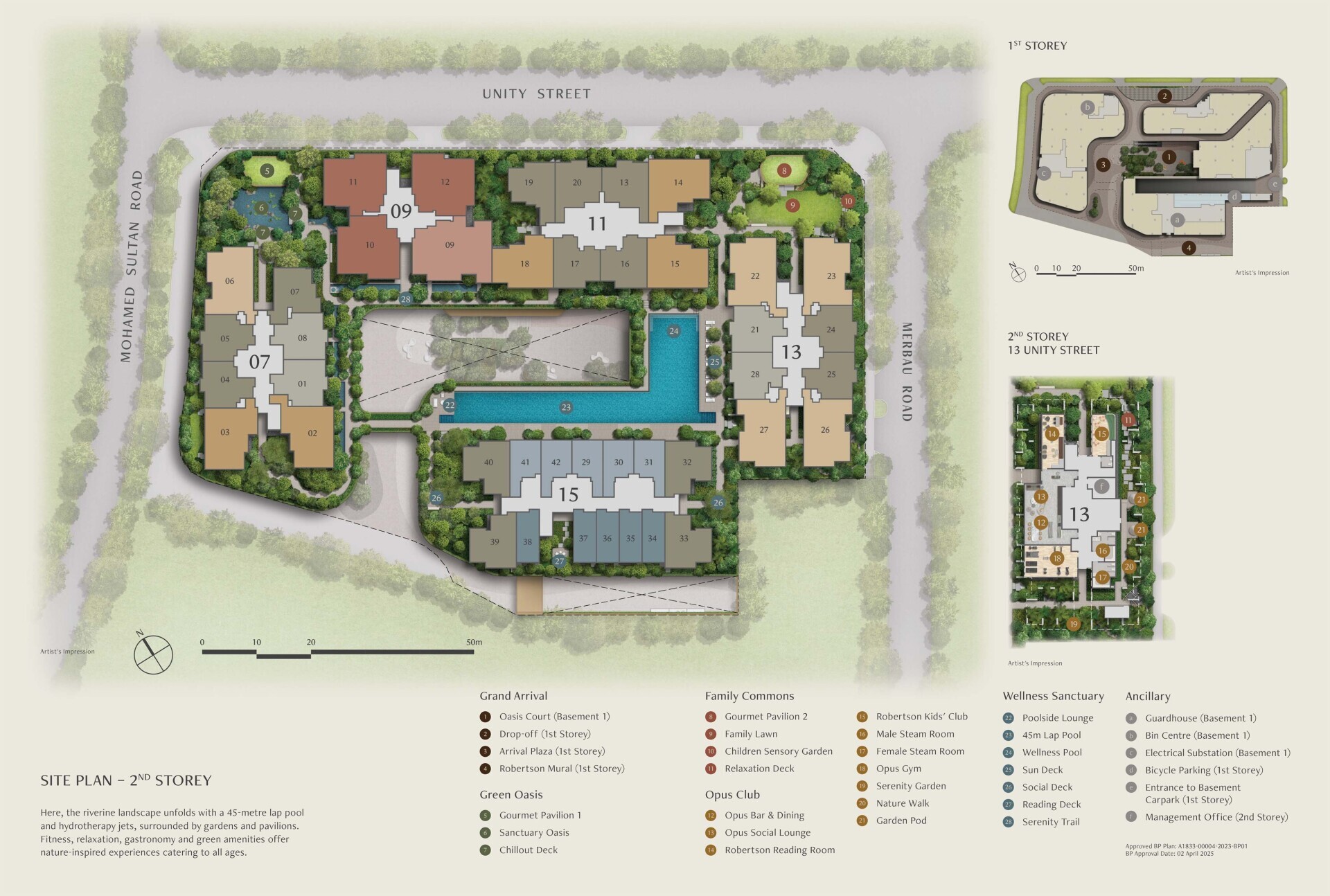 Robertson Opus siteplan